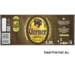 Õllepudeli silt  Verner Meeõlu (Honey Beer) 1,5 L