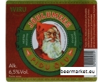 Õllepudeli silt JÕULUMEES (Christmas party beer)